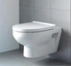 Подвесной унитаз DURAVIT DURASTYLE Rimless 540x365 округлый, с сидением, белый (45620900A1) - изображение 1