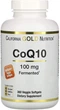 California Gold Nutrition CoQ10 100 mg 360 капсул (4384303741) - изображение 1