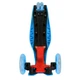 Самокат детский трехколесный MAXI Scale Scooter BLUE Синий Светящиеся колеса Съемный руль от 3 до 7 - изображение 5