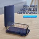 УМБ Baseus S10 1in2 Bracket 10000mAh 18W QC3.0 PD с Беспроводной зарядкой Qi 10W Синий - изображение 11