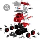 Конструктор DIY Spatial Creativity Пожарный кран с электродвигателем LM8034-DZ-1 (TOYSCJ-1365105) - изображение 3