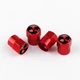 Колпачки на ниппель для Mitsubishi Alitek Short Red Митсубиси (4 шт) (67375) - изображение 1