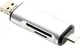 USB-хаб XoKo AC-440 Type-C USB 3.0 and MicroUSB/SD Card Reader (XK-AС-440) - изображение 1