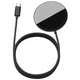 Беспроводное зарядное устройство Baseus Simple Mini Magnetic with Type-C cable 1.5m 15W WXJK-F01 Black - изображение 1