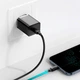 Сетевое зарядное устройство Baseus Super Si 1Type-C + Cable Type-C to Lightning 20W TZCCSUP-B01 Black - изображение 3