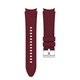 Силиконовый ремешок Galaxy Classic Watchbands для Samsung Galaxy Watch 5 Pro - тёмно-красный / размер L / ширина крепления 20мм (WB587139) - изображение 2