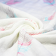 Муслиновая пеленка бамбук+хлопок Kinderenok Baby Loovi 120х120 см, белая с перышками - изображение 3