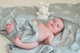Муслиновая пеленка бамбук+хлопок Kinderenok Baby Loovi 120х120 см, серая с перышками - изображение 3