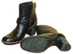 Сапоги женские демисезонные полусапожки кожаные черные Clarks (размер 38) - изображение 3