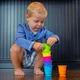 Тактильная игрушка Fat Brain Toys Suction Kupz Мягкие чашки 6 шт. (F183ML) - изображение 6