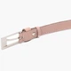Женский ремень кожаный Grande Pelle leather-11448 125 см Розовый - изображение 3
