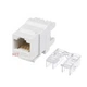 Модуль Keystone W&T RJ-45 UTP cat.5e узкий (WT-2007A) - изображение 1