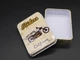 Подарункова коробка металева Riders California 9х7х2 см Бежевий (GL-111) - зображення 1