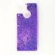 Чехол Glitter для OPPO A15S бампер жидкий блеск Фиолетовый - изображение 1