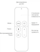 Пульт для Apple TV 4 / Apple TV 5 , Siri Remote , голосовий набір та Гироскоп Model : A1513 / A1962 - зображення 9