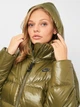 Пуховик зимний женский Nike W Nsw Tf City Hd Parka DH4081-222 XS Зеленый (195239550508) - изображение 4