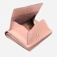Кошелек женский кожаный Grande Pelle leather-11370 Розовый - изображение 5
