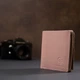 Жіноче шкіряне портмоне GRANDE PELLE 10х10х1,5 см (acs0018770) Рожевий - зображення 7