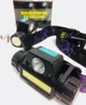 Фонарь налобный UKC BL-1898/7476 Sensor на аккумуляторе LED СОВ/ХРЕ Черный - изображение 2