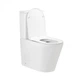 Унитаз-компакт напольный безободковый белый Q-TAP Scorpio сиденье микролифт выпуск в стену QT14222125AUQW - изображение 4