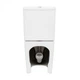 Унитаз-компакт Qtap Scorpio безободковый Ultra Quiet с сиденьем Soft-close QT14222125AUQW - изображение 8