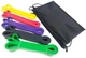 Резиновые петли YogaLife 1-65 кг YL-NR-1-65-5 (набор из 5 шт для фитнеса, тренировок, подтягиваний, резина тренировочная для турника, резинка-эспандер) - изображение 2