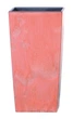 Горшок для цветов Prosperplast URBI SQUARE EFFECT 14х26см квадратный с вкладышем терра мраморный (66176-624) - изображение 2