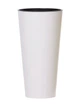 Горщик для квітів Prosperplast TUBUS SLIM EFFECT високий глянсовий із вкладишем 15х28см білий (75946-449) - зображення 2