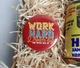 Подарочный набор "Работай и мечтай!" (консервированные носки,значок) - Подарок коллеге - изображение 4