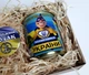 Подарочный набор на День Козацтва "Супер Козак" (консервированные носки и значок) - Подарок на День Защитника - изображение 2