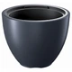 Горшок для цветов Prosperplast HEOS 30х23см круглый с вкладышем антрацит (89274-433) - изображение 2