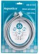 Шланг для душа Aquatica 1/2 SS усиленный хромированный растяжной с подшипником 150-210 см - изображение 6