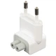 Перехідник IEC C7 - EU для блоків живлення Apple White (2000985553445) - зображення 1