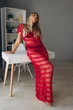 Пляжная вязаная туника в пол под купальник SusykPerfect Tryggvi (G0202) - изображение 9