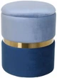 Скриня-пуф Bernard 31,5х31,5х38 см блакитний - зображення 1