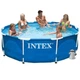 Каркасный бассейн Intex 28202, 305 x 76 см (1 250 л/ч) синий - изображение 2