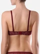 Бюстгальтер с косточками бесшовный Conte Lingerie Tatouage Rb8042 75A Бордовый (4810226377512) - изображение 2