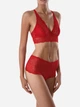 Бюстгальтер без кісточок Conte Lingerie Romantique RB7074 70C Червоний (4810226388266) - зображення 2