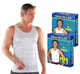 Утягивающая майка для мужчин Slim n Lift for Men Pro Размер XL Белый (KG-2614) - изображение 1