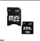 Карта памяти MiniSD PQI 256 МВ miniSD + SD адаптер (KG-356) - изображение 1