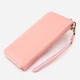 Женский кошелек-клатч вместительный кожаный ST Leather Accessories 19279 Розовый - изображение 2