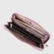 Женский кошелек в форме конверта кожаный ST Leather Accessories 19282 Лиловый - изображение 3