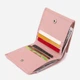 Женский кошелек кожаный ST Leather Accessories 19258 Розовый - изображение 6