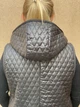 Жилет из овчины болоньевой стеганный с капюшоном Чёрный (44 - 64р.) 4XL-56р. - изображение 6