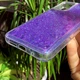 Чехол Glitter для Xiaomi Redmi Note 12 бампер силиконовый аквариум Фиолетовый - изображение 2
