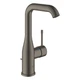 Смеситель для раковины высокий Grohe Essence M-Size (цвет - тёмный графит, матовый), с донным клапаном (32628AL1) - изображение 6