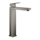 Смеситель для раковины высокий Grohe Eurocube XL-Size (цвет - тёмный графит, матовый), без донного клапана (23406AL0) - изображение 1