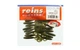 Силиконовый твистер для микроджига Reins Fat G-tail Grub 2" #009 Green Pumpkin All Stars (съедобный, 20шт) - изображение 2