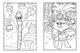 Книжка-розмальовка з наклейками. Риф. Тролі 2 1271012 укр. мовою Ranok Creative 1271012 - зображення 4