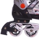 Роликовые коньки раздвижные Zelart Rollers Team My Go 2924 размер 32-35 Silver-Black-Orange - изображение 6